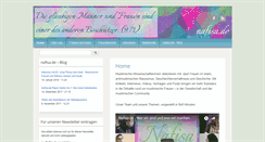 Desktop Screenshot of nafisa.de